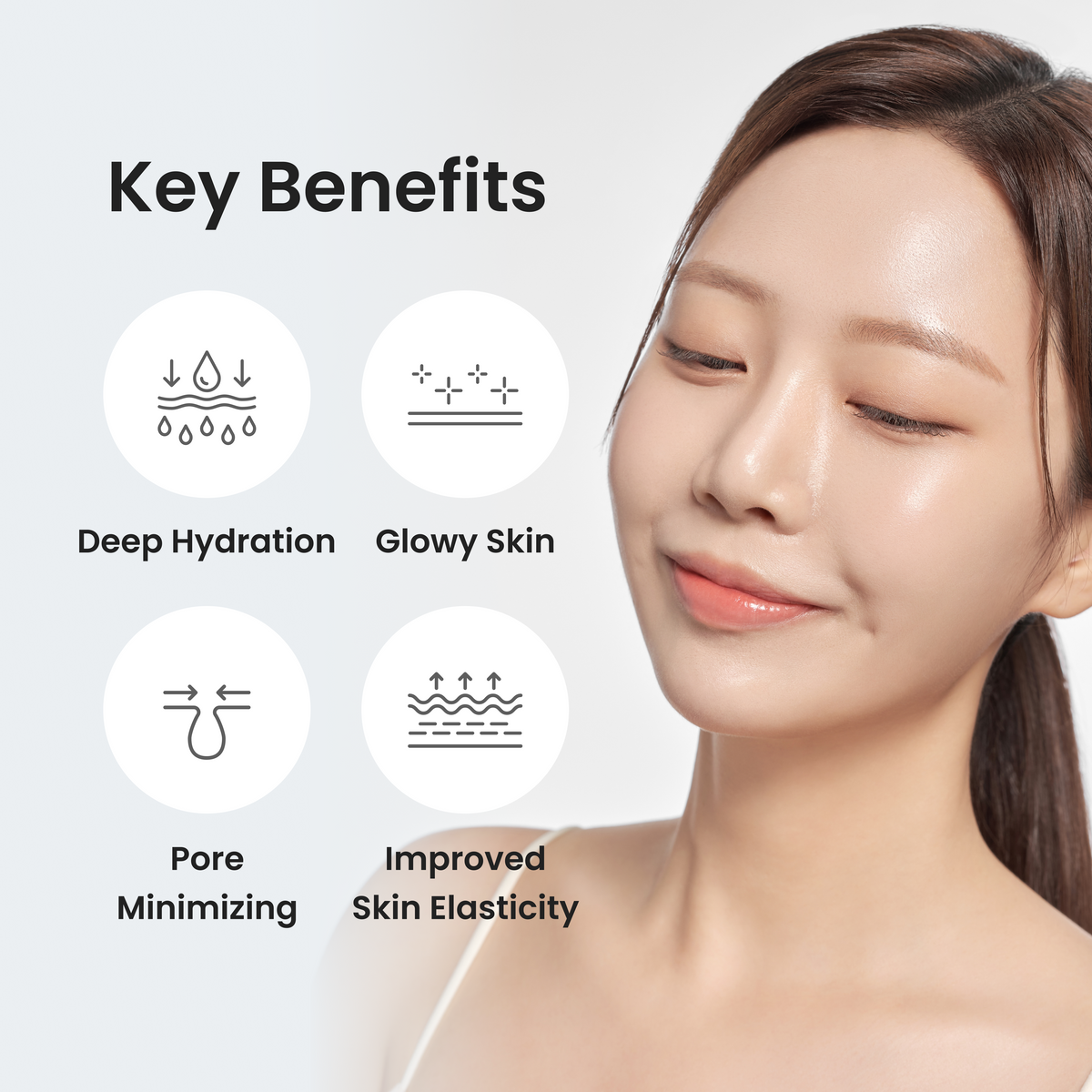 Lepique Glass Skin 14 Days Miracle Collagen Mask (4 sheets) *Amazon's Choice